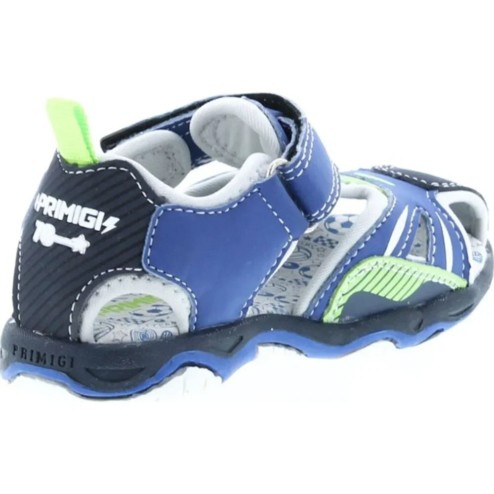 Primigi Blue and Lime Green Boys Sandal Sneaker